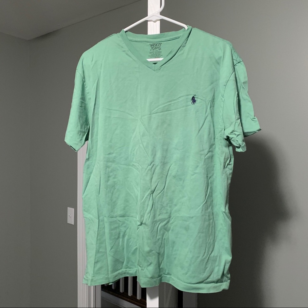 Green Polo Talph Lauren Tee
